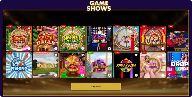 Live Casino Games
